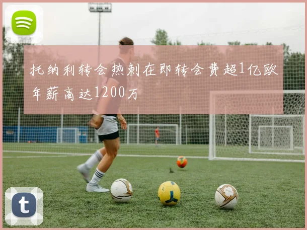 托纳利转会热刺在即转会费超1亿欧年薪高达1200万